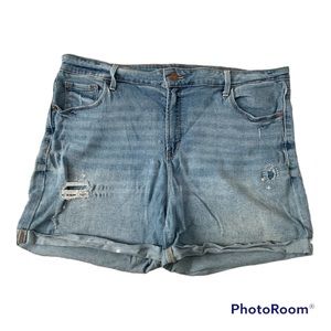 Old Navy size 18 High Rise Jean shorts with secret slim pockets